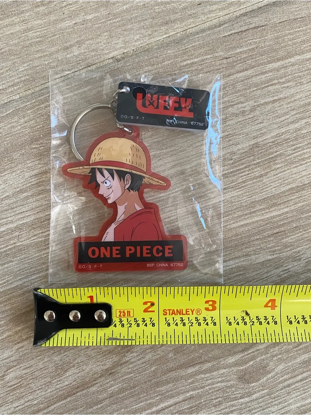 ONE PIECE Monkey D. Luffy Acrylic Keychain Bag Charm Anime Japan Import